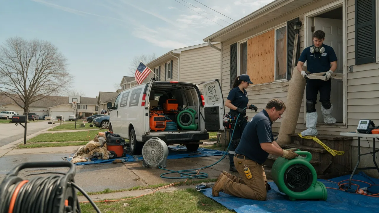 Water Damage Restoration in Clinton, ME near me
